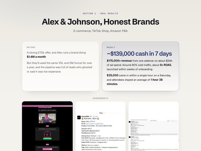 ~$139,000 cash in 7 days preview